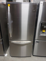 LRDNS2200S - REFRIGERATORS - LG - Bottom Freezer - Stainless Steel - Open Box - BonPrix Électroménagers