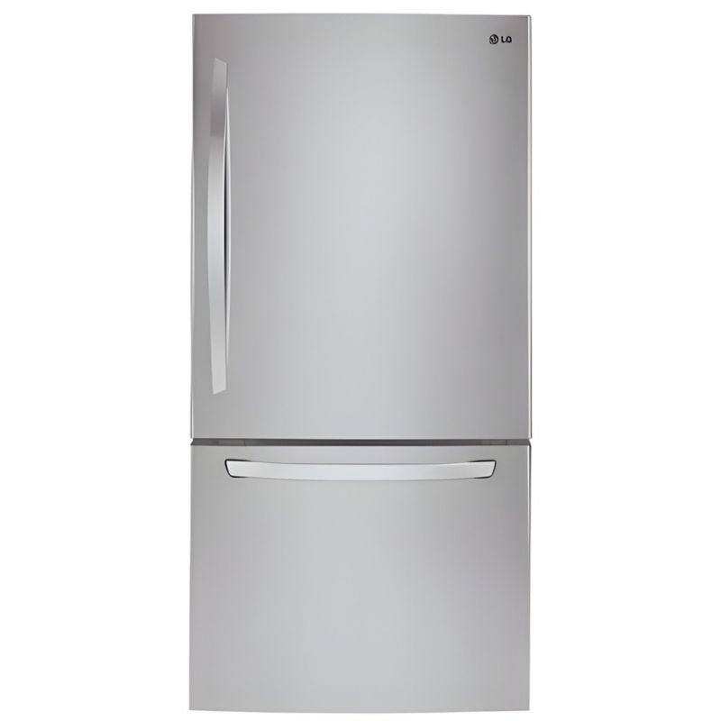 LRDNS2200S - REFRIGERATORS - LG - Bottom Freezer - Stainless Steel - Open Box - BonPrix Électroménagers
