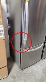 LRDNS2200S - REFRIGERATORS - LG - Bottom Freezer - Stainless Steel - Open Box - BonPrix Électroménagers