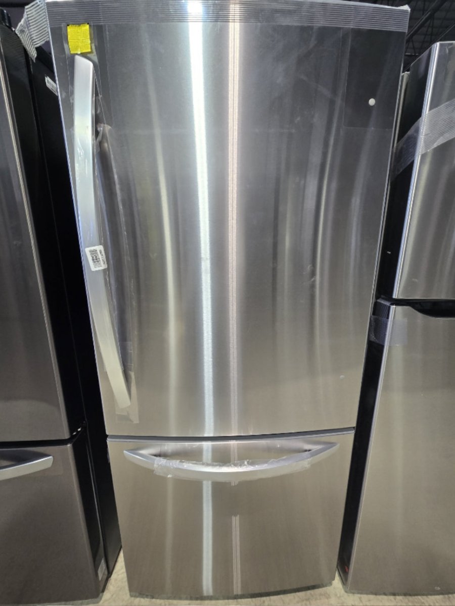LRDNS2200S - REFRIGERATORS - LG - Bottom Freezer - Stainless Steel - Open Box - BonPrix Électroménagers