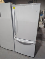 LRDNS2200W - REFRIGERATORS - LG - Bottom Freezer - White - Open Box - BonPrix Électroménagers