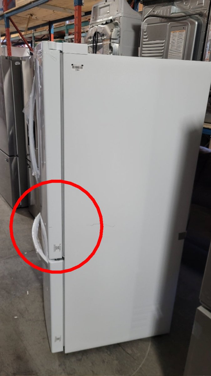 LRDNS2200W - REFRIGERATORS - LG - Bottom Freezer - White - Open Box - BonPrix Électroménagers