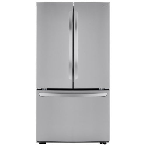 LRFCC23D6S - REFRIGERATORS - LG - French 3 - Door - Stainless Steel - Open Box - BonPrix Électroménagers