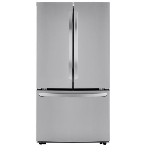 LRFCC23D6S - REFRIGERATORS - LG - French 3 - Door - Stainless Steel - Open Box - BonPrix Électroménagers