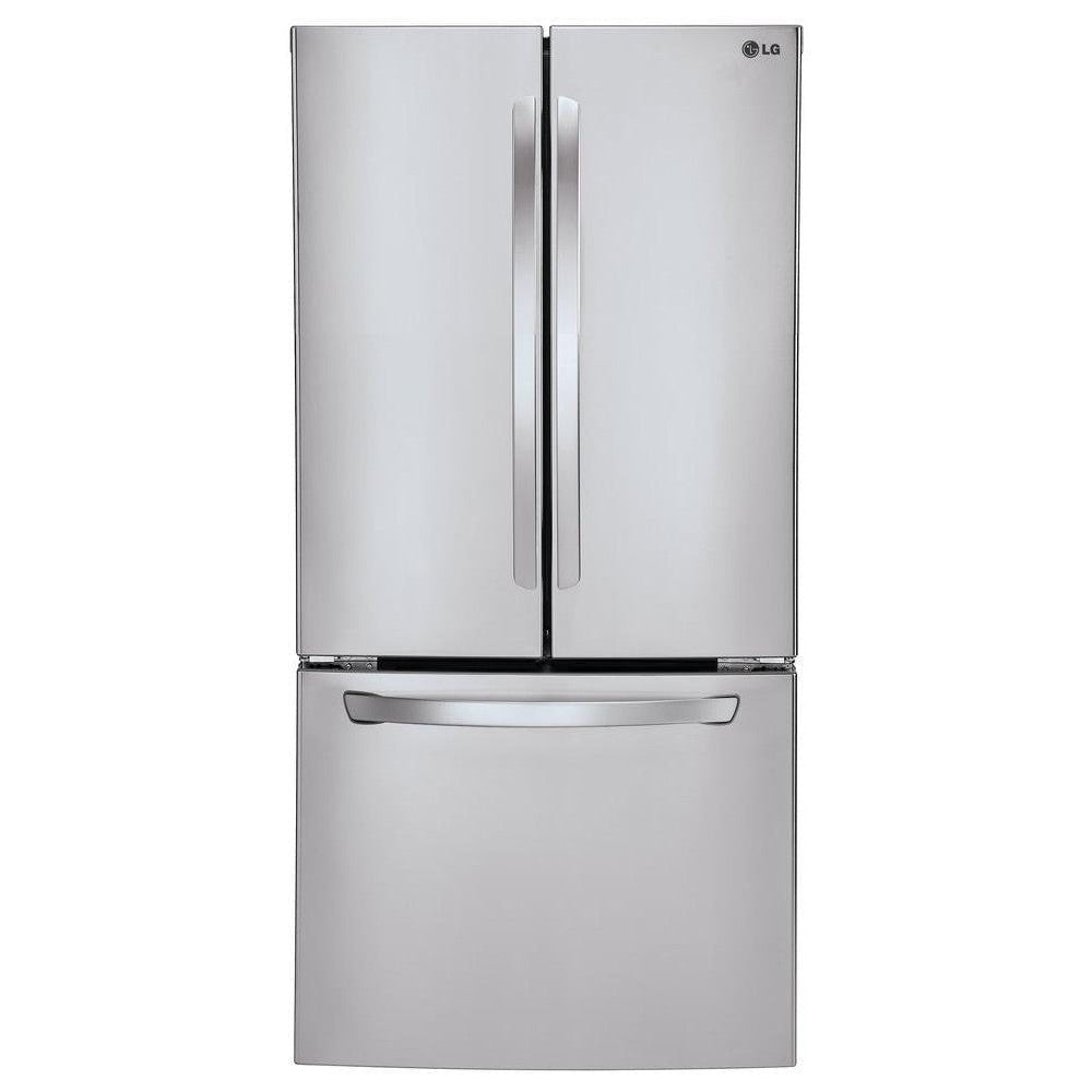 LRFCS2503S - REFRIGERATORS - LG - French 3 - Door - Stainless Steel - Open Box - BonPrix Électroménagers