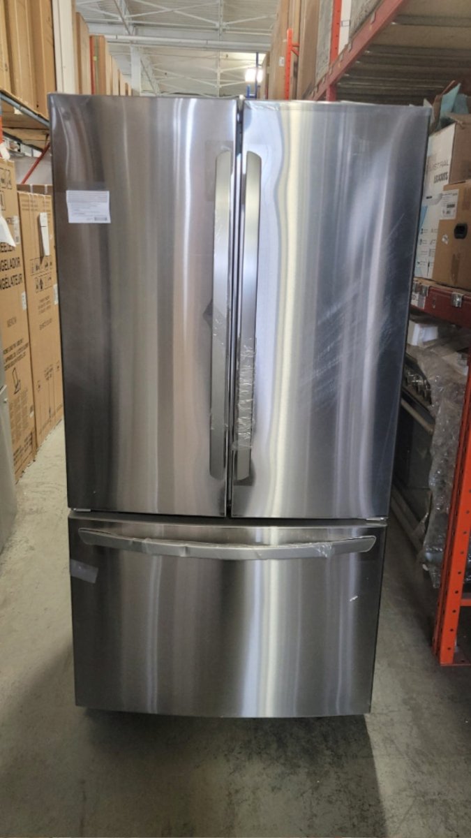 LRFCS29D6S - REFRIGERATORS - LG - French 3 - Door - Stainless Steel - Open Box - BonPrix Électroménagers