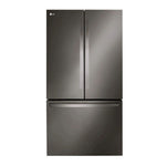 LRFLC2706D - REFRIGERATORS - LG - French 3-Door - Black Stainless - Open Box - BonPrix Électroménagers