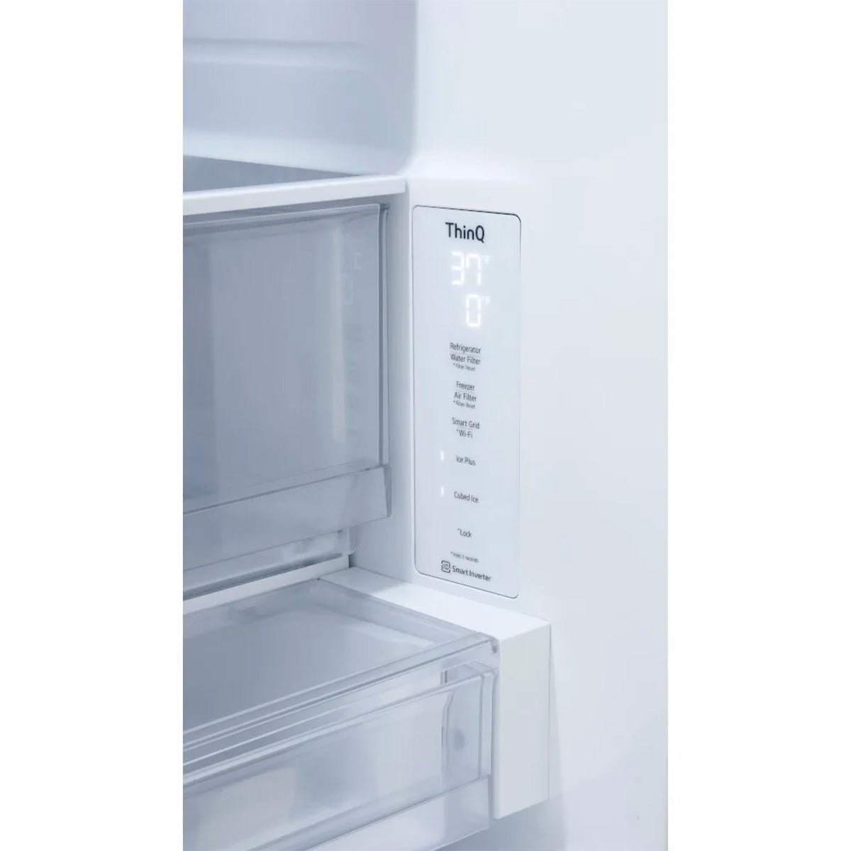 LRFLC2706S - REFRIGERATORS - LG - French 3 - Door - Stainless Steel - Open Box - BonPrix Électroménagers