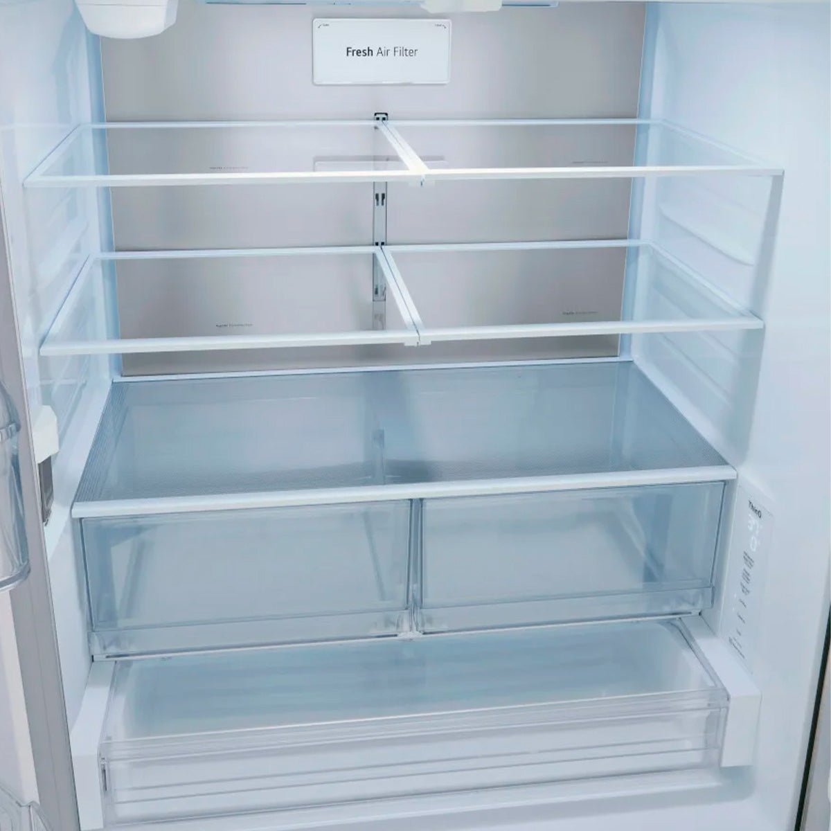 LRFLC2706S - REFRIGERATORS - LG - French 3 - Door - Stainless Steel - Open Box - BonPrix Électroménagers