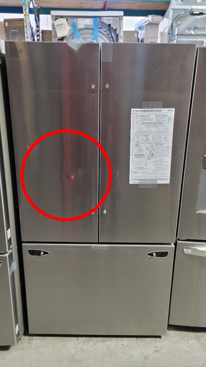 LRFLS3206S - REFRIGERATORS - LG - French 3 - Door - Stainless Steel - Open Box - BonPrix Électroménagers