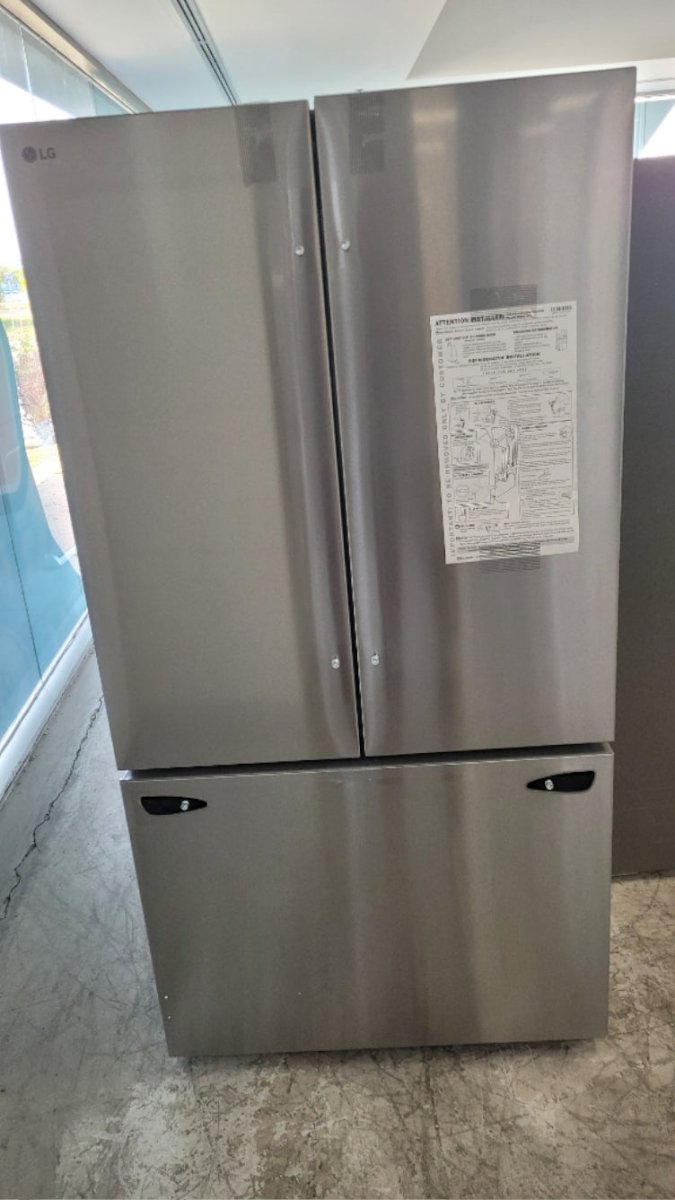 LRFLS3206S - REFRIGERATORS - LG - French 3 - Door - Stainless Steel - Open Box - BonPrix Électroménagers
