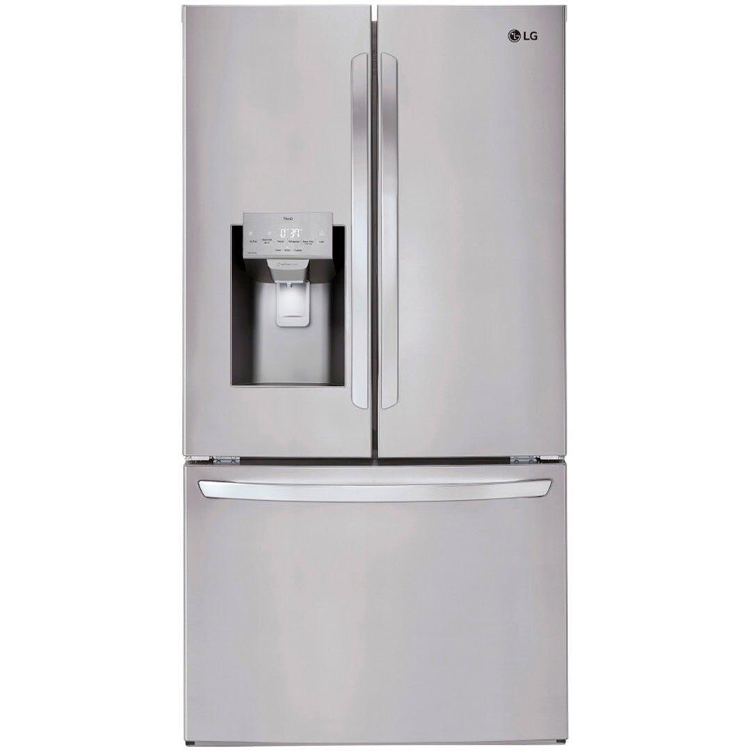 LRFS28XBS - REFRIGERATORS - LG - French 3 - Door - Stainless Steel - Open Box - BonPrix Électroménagers