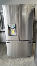 LRFS28XBS - REFRIGERATORS - LG - French 3 - Door - Stainless Steel - Open Box - BonPrix Électroménagers