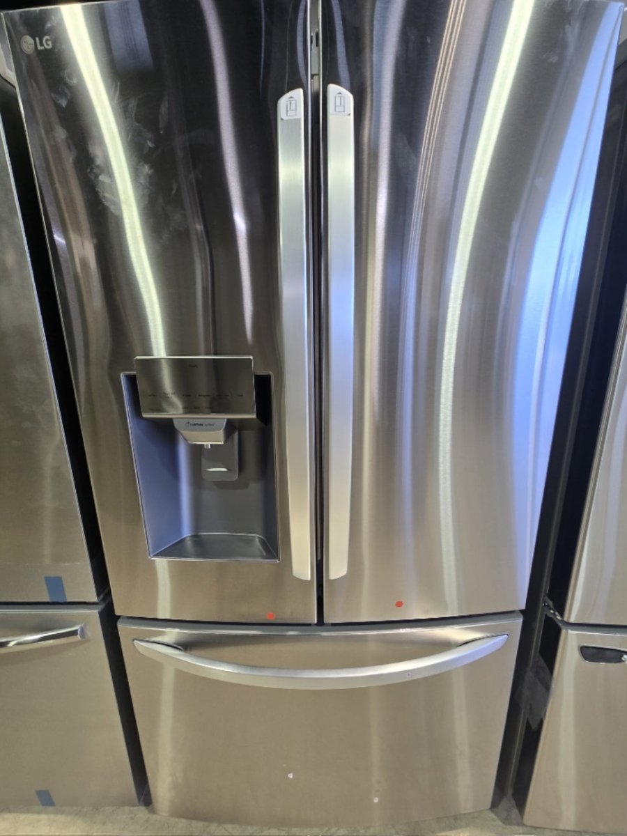 LRFS28XBS - REFRIGERATORS - LG - French 3-Door - Stainless Steel - Open Box - BonPrix Électroménagers