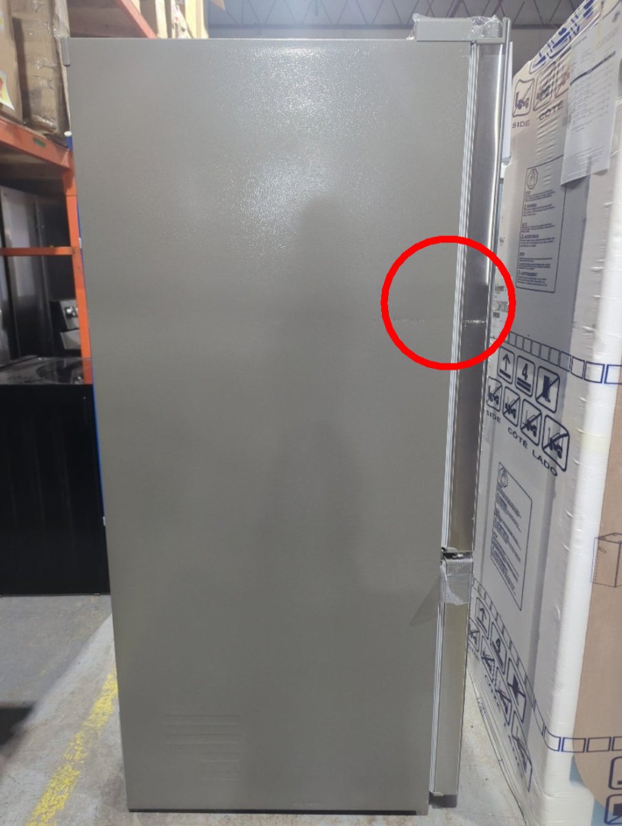 LRFS28XBS - REFRIGERATORS - LG - French 3-Door - Stainless Steel - Open Box - BonPrix Électroménagers