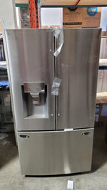 LRFS28XBS - REFRIGERATORS - LG - French 3-Door - Stainless Steel - Open Box - BonPrix Électroménagers