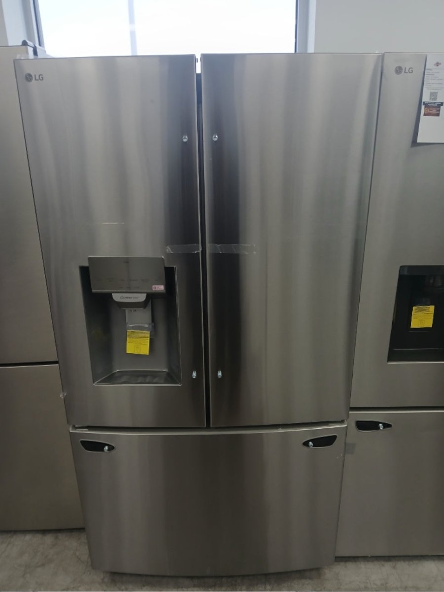 LRFS28XBS - REFRIGERATORS - LG - French 3 - Door - Stainless Steel - Open Box - BonPrix Électroménagers