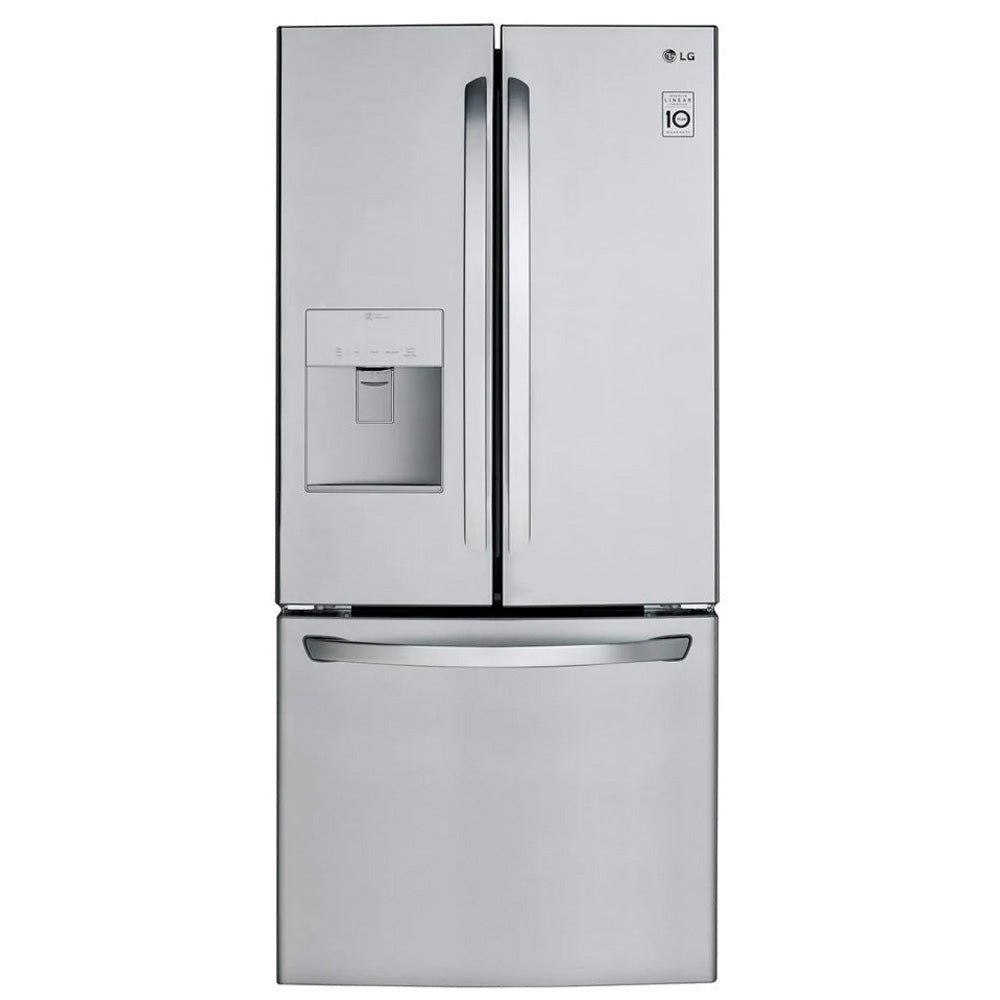 LRFWS2200S - REFRIGERATORS - LG - French 3 - Door - Stainless Steel - Open Box - BonPrix Électroménagers