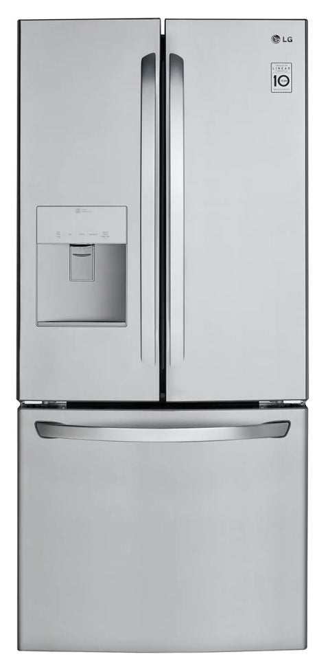 LRFWS2200S - REFRIGERATORS - LG - French 3 - Door - Stainless Steel - Open Box - BonPrix Électroménagers