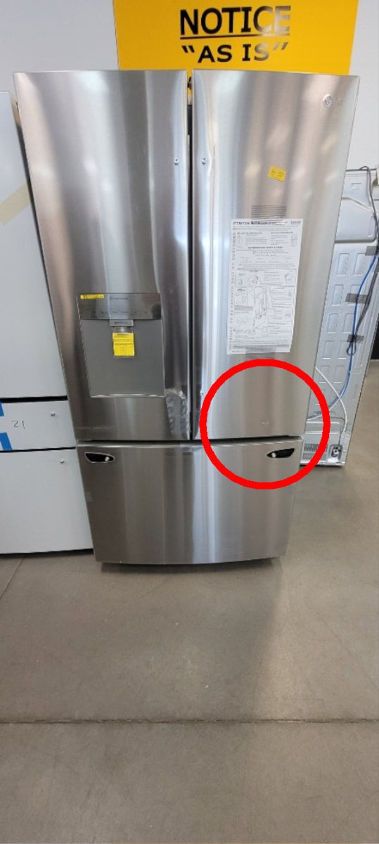 LRFWS2906S - REFRIGERATORS - LG - French 3 - Door - Stainless Steel - Open Box - BonPrix Électroménagers