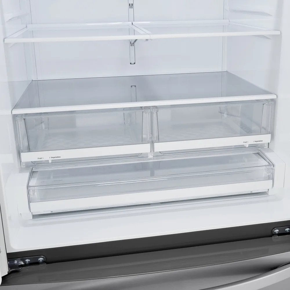LRFWS2906S - REFRIGERATORS - LG - French 3 - Door - Stainless Steel - Open Box - BonPrix Électroménagers