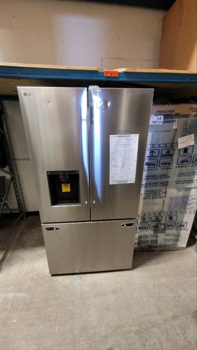 LRFXS3106S - REFRIGERATORS - LG - French 3 - Door - Stainless Steel - Open Box - BonPrix Électroménagers