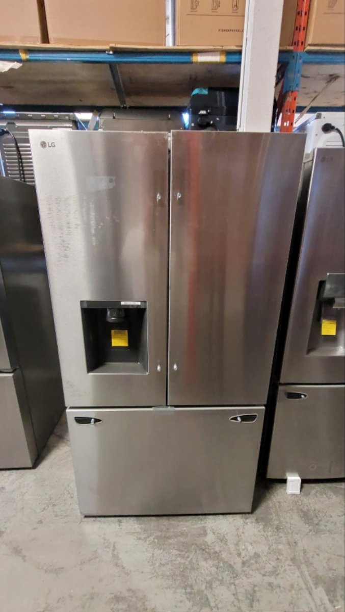 LRFXS3106S - REFRIGERATORS - LG - French 3 - Door - Stainless Steel - Open Box - BonPrix Électroménagers