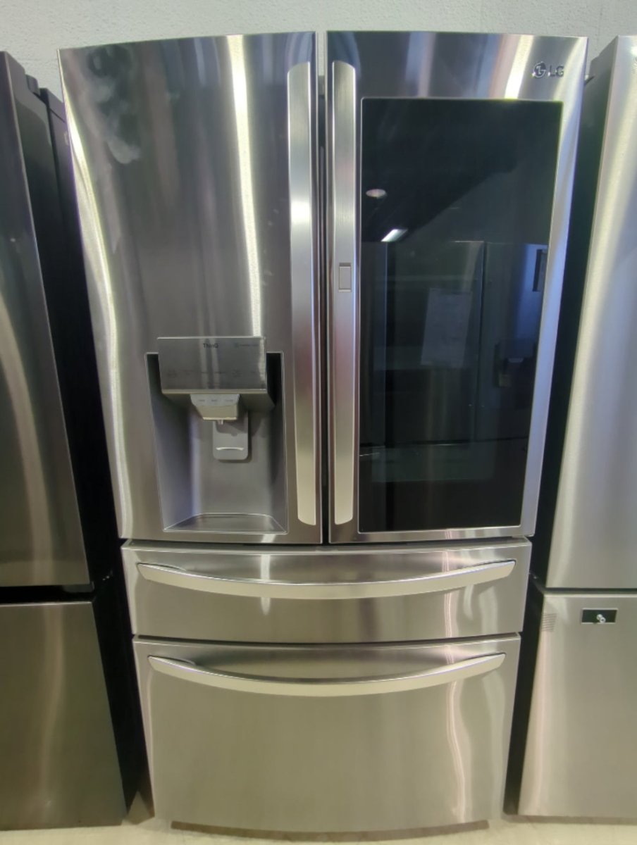 LRMVC2306S - REFRIGERATORS - LG - French 4 - Door - Stainless Steel - Open Box - BonPrix Électroménagers