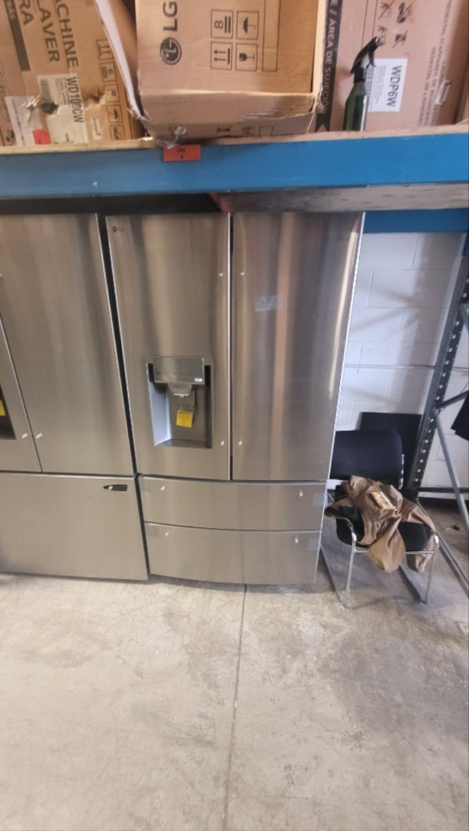 LRMXS2806S - REFRIGERATORS - LG - French 4 - Door - Stainless Steel - Open Box - BonPrix Électroménagers