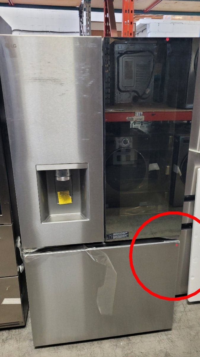 LRYKC2606S - REFRIGERATORS - LG - French 3 - Door - Stainless Steel - Open Box - BonPrix Électroménagers