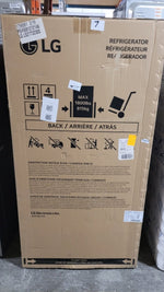 LS27T3230S - REFRIGERATORS - LG - Side by side - Stainless Steel - Open Box - BonPrix Électroménagers