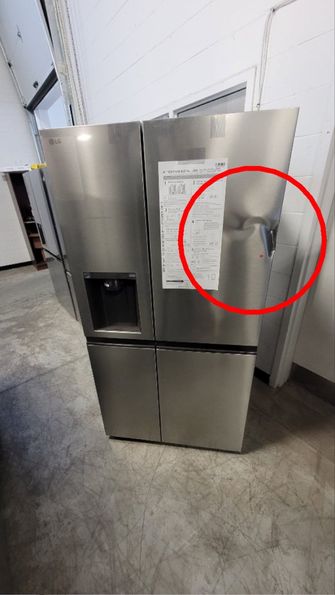 LS29S3230V - REFRIGERATORS - LG - Side by side - Platinum - Open Box - BonPrix Électroménagers