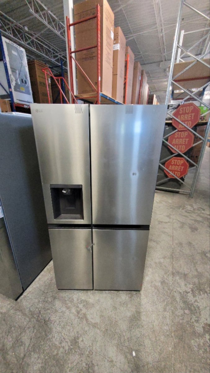 LS29S3230V - REFRIGERATORS - LG - Side by side - Platinum - Open Box - BonPrix Électroménagers