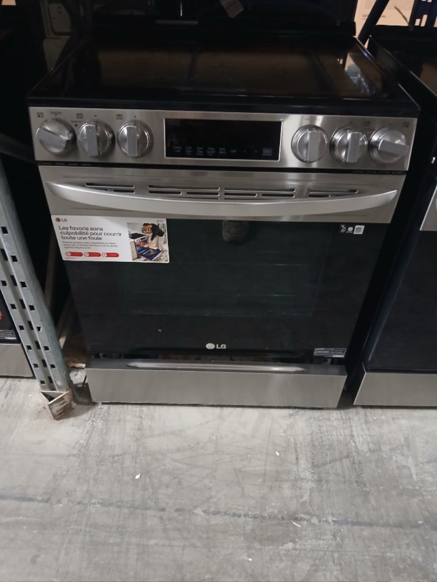 LSEL6333F - RANGES - LG - Electric - Stainless Steel - Open Box - BonPrix Électroménagers