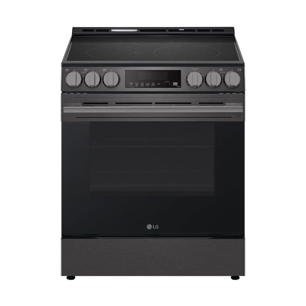 LSEL6333ZE - RANGES - LG - Electric - Black Stainless - Open Box - BonPrix Électroménagers