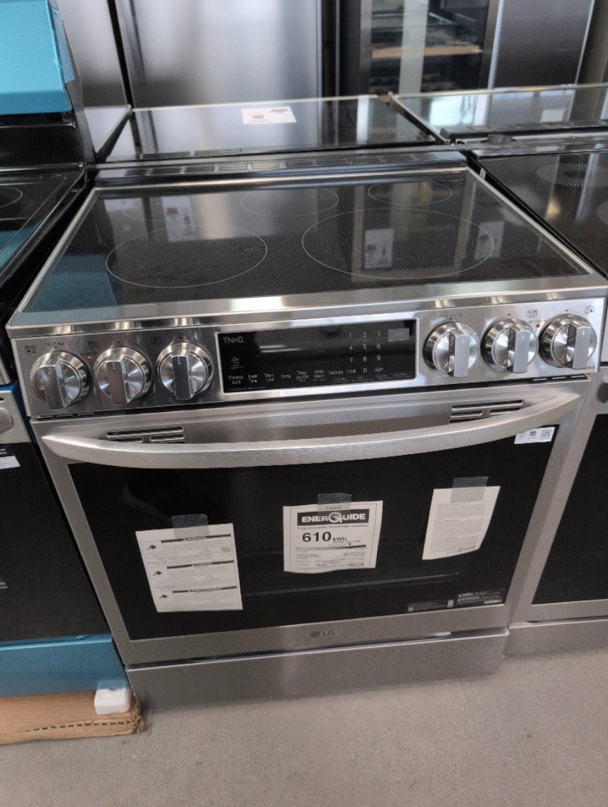 LSEL6335F - RANGES - LG - Electric - Stainless Steel - Open Box - BonPrix Électroménagers