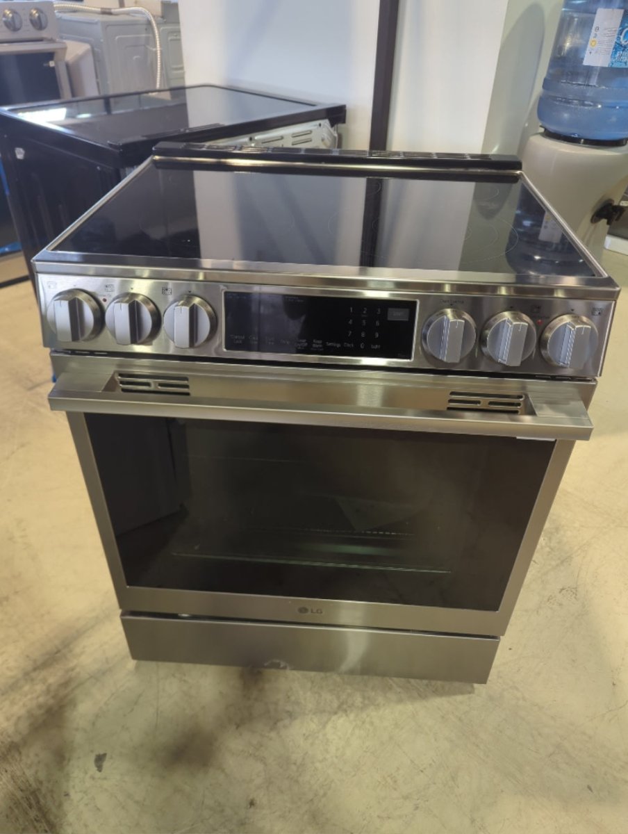 LSEL6335XE - RANGES - LG - Electric - Stainless Steel - Open Box - BonPrix Électroménagers