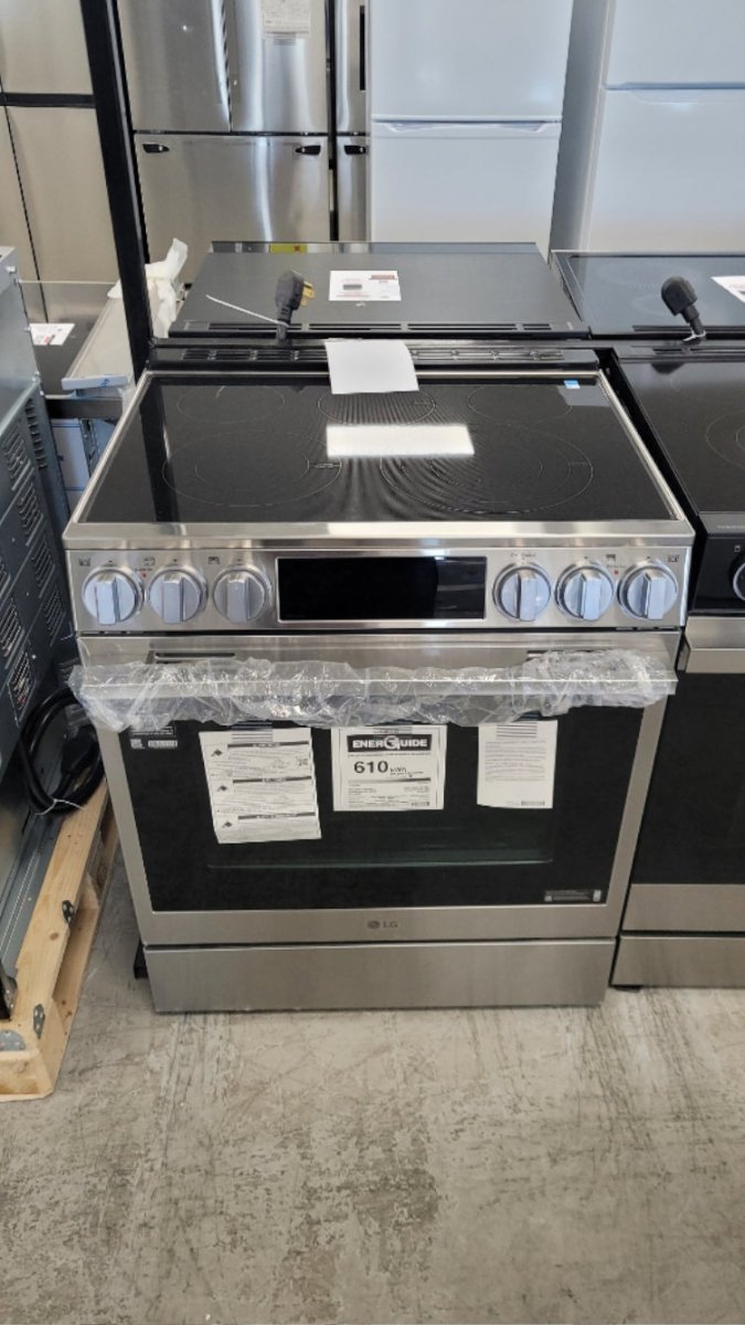 LSEL6337XE - RANGES - LG - Electric - Stainless Steel - Open Box - BonPrix Électroménagers