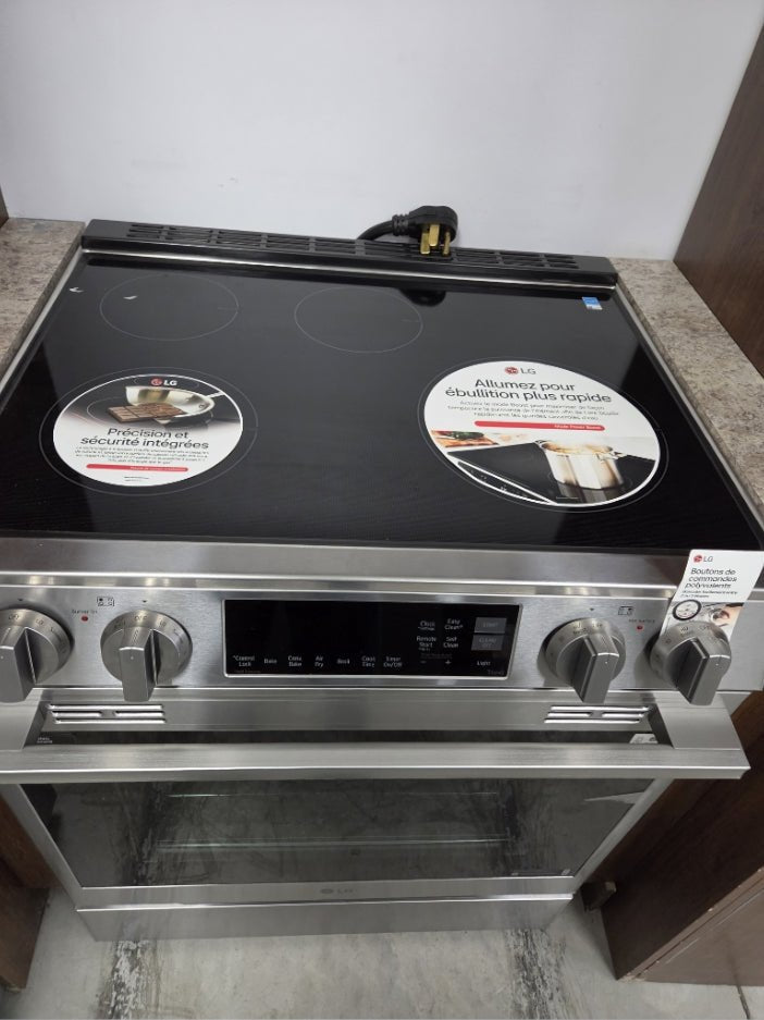 LSIL6334XE - RANGES - LG - Electric - Stainless Steel - Open Box - BonPrix Électroménagers