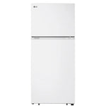 LT18S2100W - REFRIGERATORS - LG - Top Freezer - White - Open Box - BonPrix Électroménagers