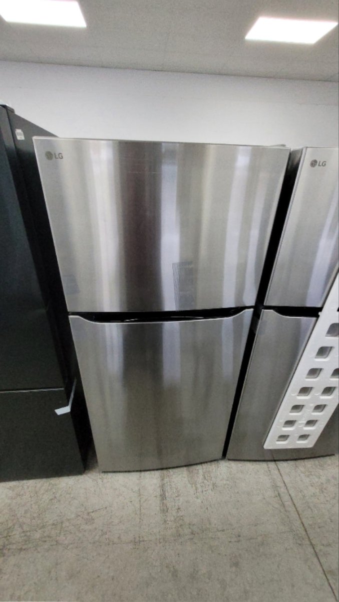 LTCS20020S - REFRIGERATORS - LG - Top Freezer - Stainless Steel - Open Box - BonPrix Électroménagers