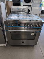 MAST366DFSXT - RANGES - BERTAZZONI - Dual Fuel - Stainless Steel - Open Box - BonPrix Électroménagers