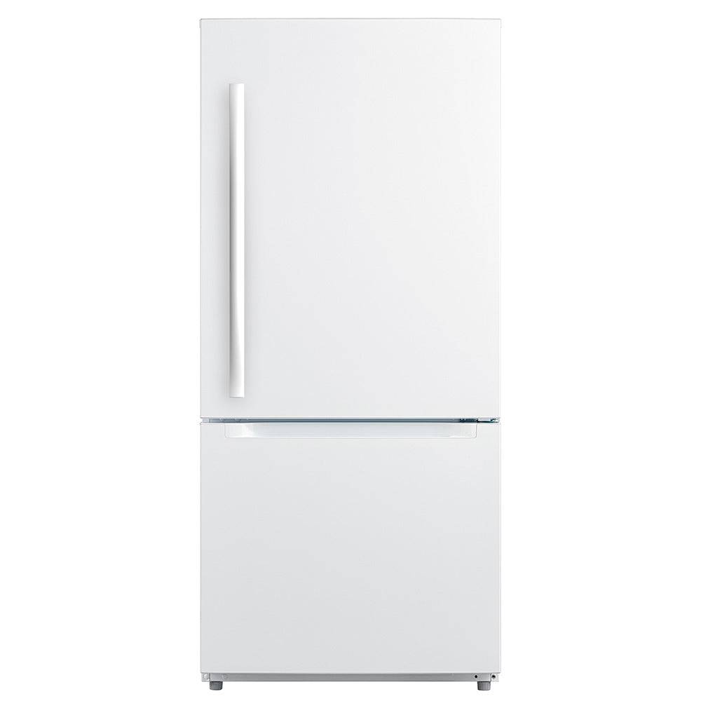 MDE19DTNKWW - REFRIGERATORS - Moffat - Bottom Freezer - White - Open Box - BonPrix Électroménagers