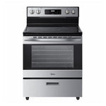 MER30B12ASSC - RANGES - Midea - Electric - Stainless Steel - Open Box - BonPrix Électroménagers