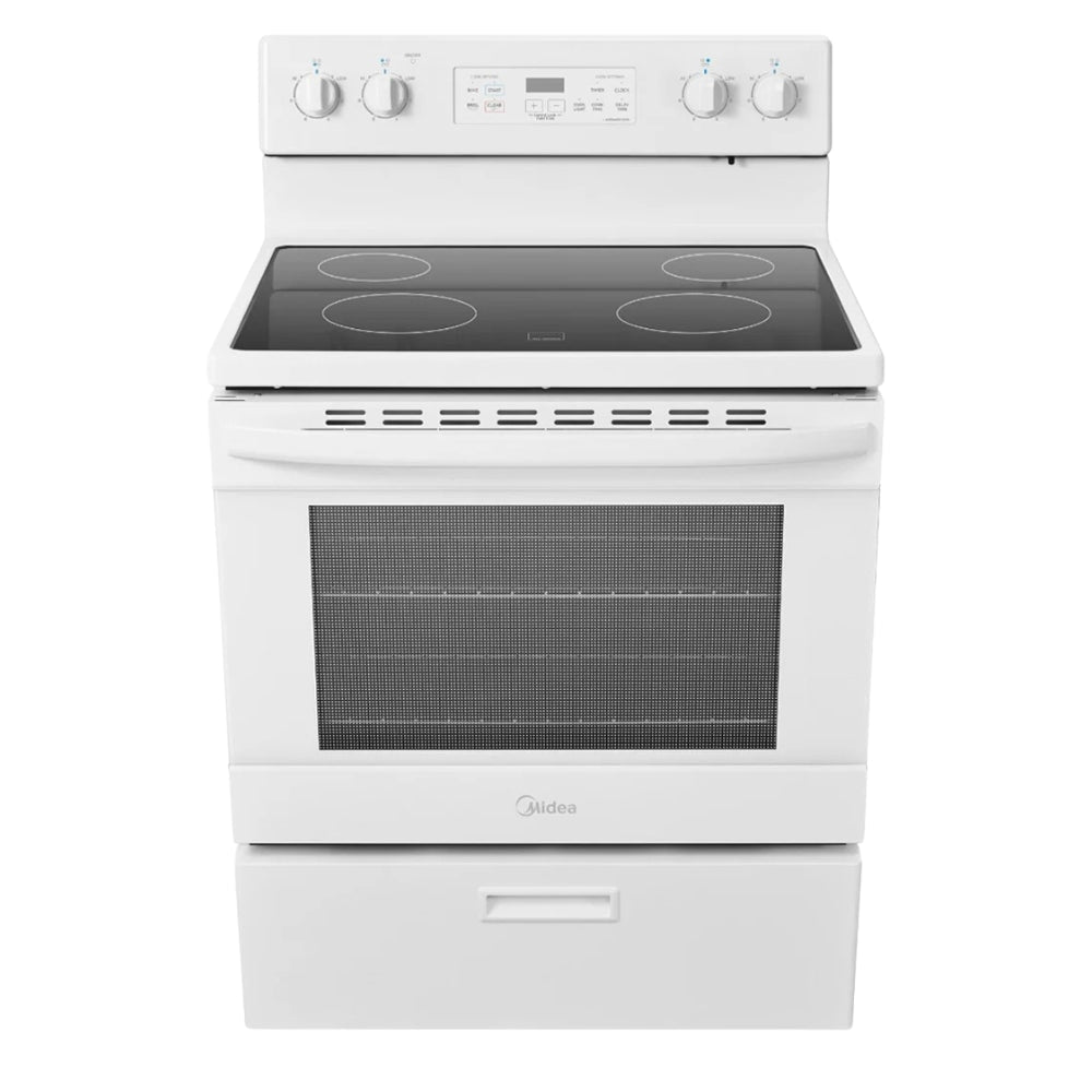 MER30B12AWW - RANGES - Midea - Electric - White - Open Box - BonPrix Électroménagers