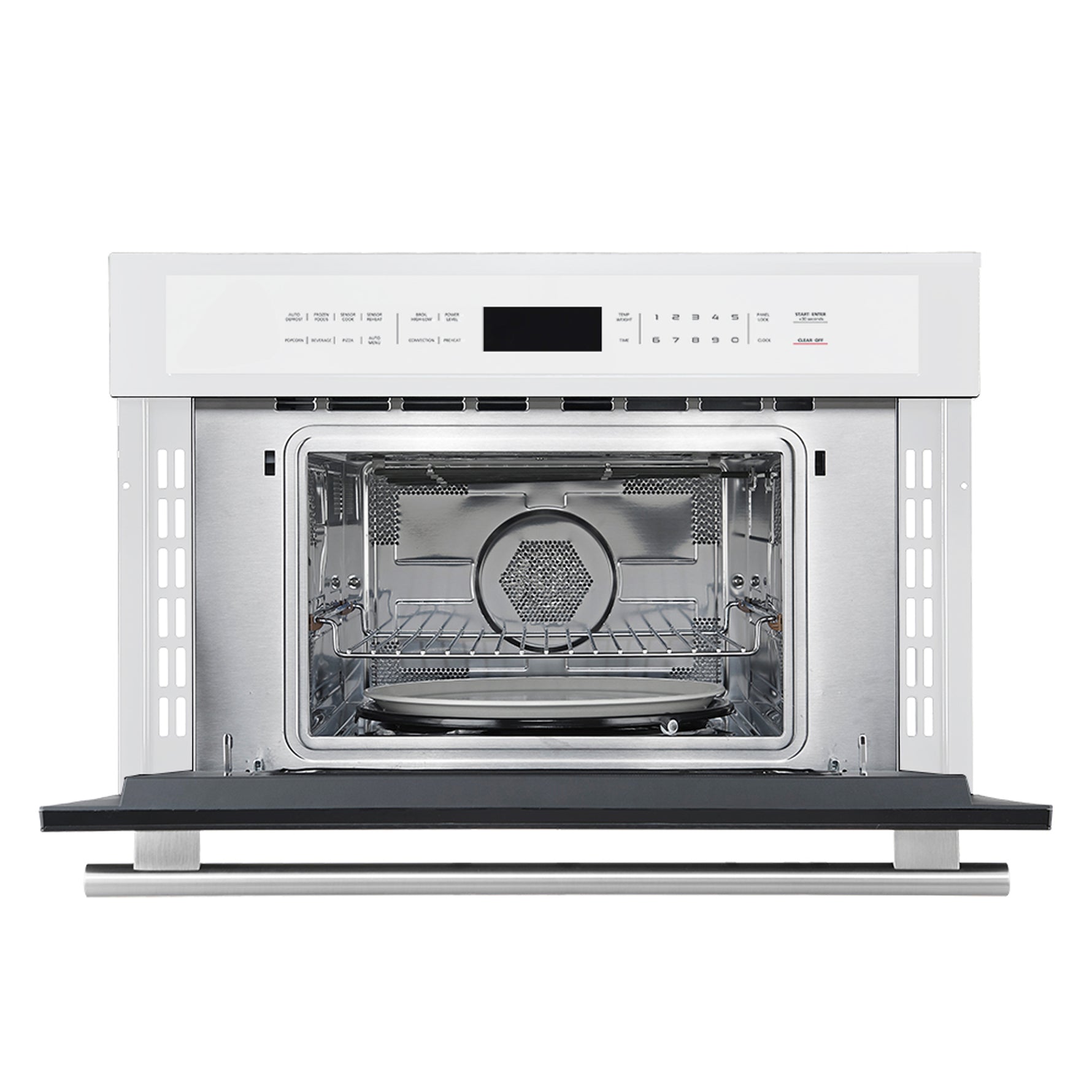 Oliena Espresso White 30 Inch 1750 Watt Compact Oven & 1000 Watt Microwave, 1.6 cu. ft. - BonPrix Électroménagers