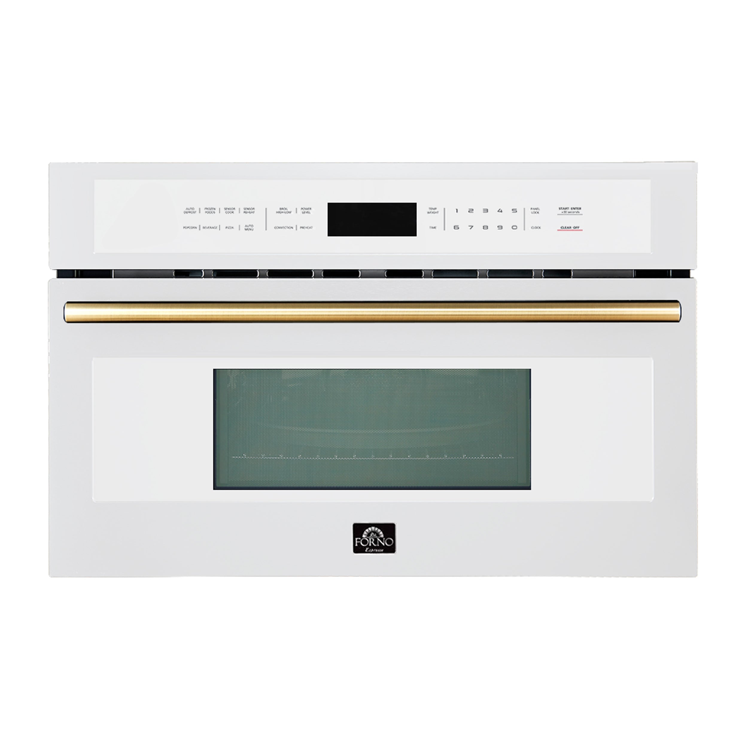 Oliena Espresso White 30 Inch 1750 Watt Compact Oven & 1000 Watt Microwave, 1.6 cu. ft. - BonPrix Électroménagers