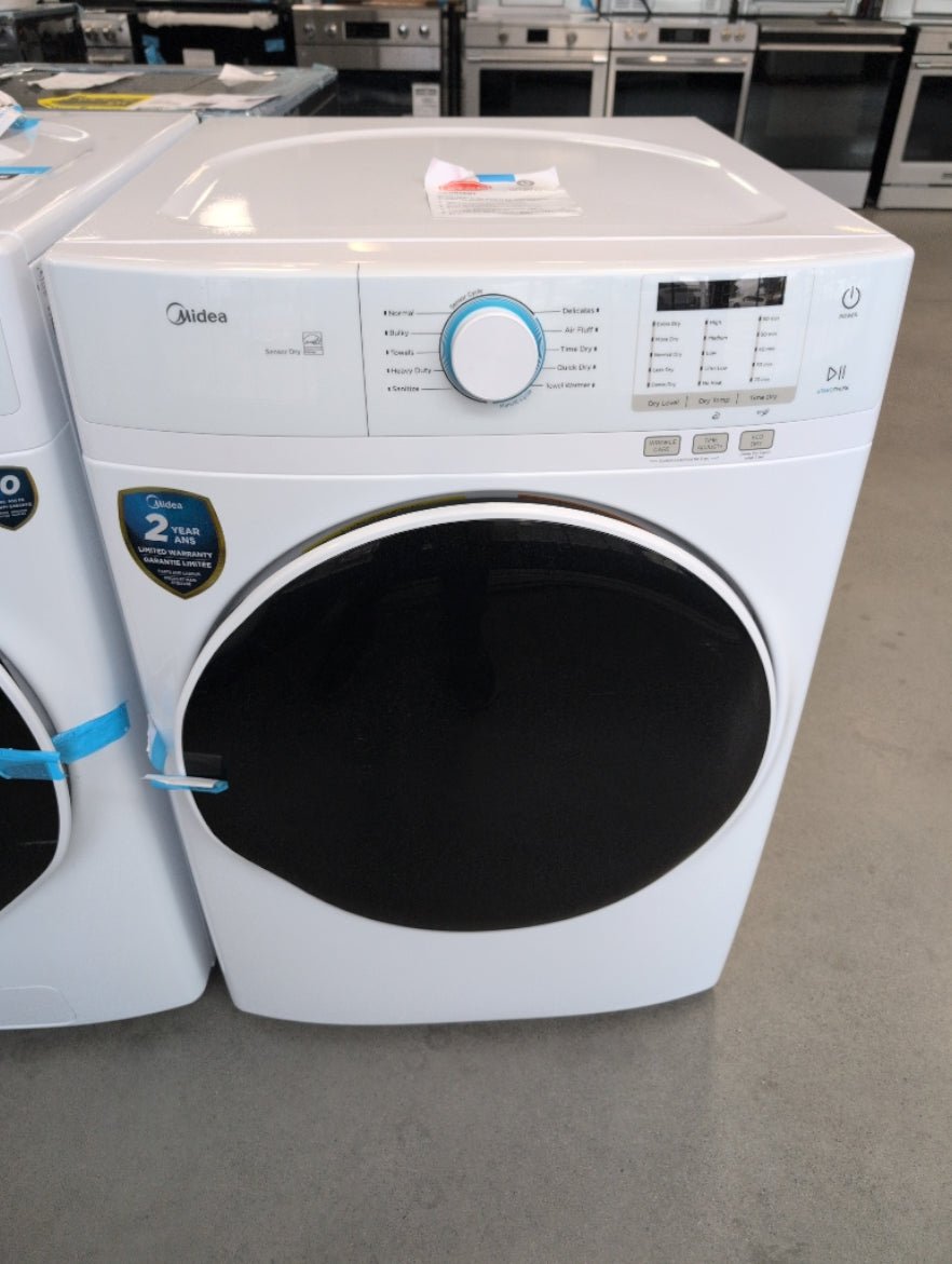 MLE52N5AWW - DRYERS - Midea - Electric - White - Open Box - BonPrix Électroménagers