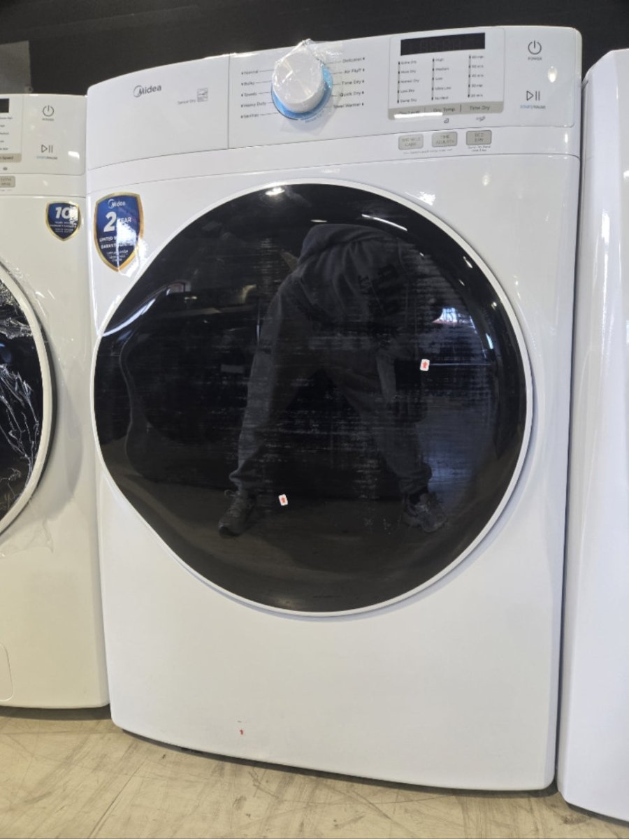 MLE52N5AWW - DRYERS - Midea - Electric - White - Open Box - BonPrix Électroménagers