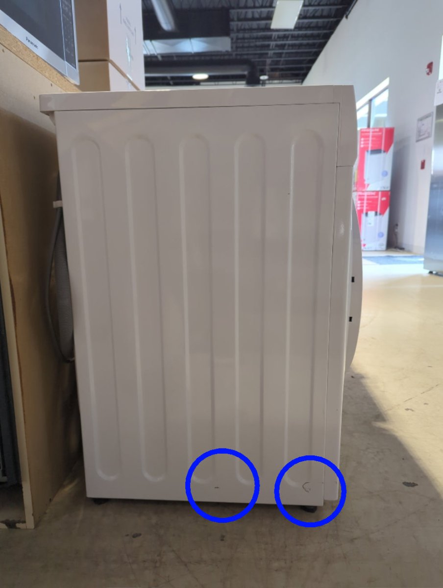 MLH27N4AWWC - WASHERS - Midea - Front Loading - White - Open Box - BonPrix Électroménagers
